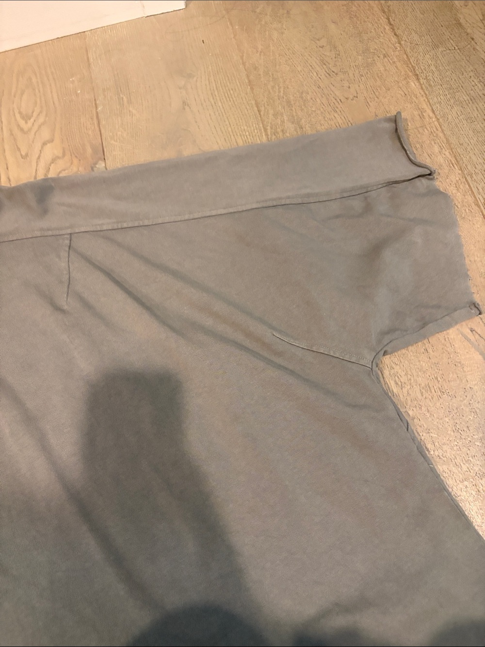 Entire Studios Heavy Boxy Tee- Medium Grey - Picture 13 of 15